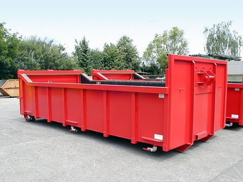 Kugler roll-off dewatering container
